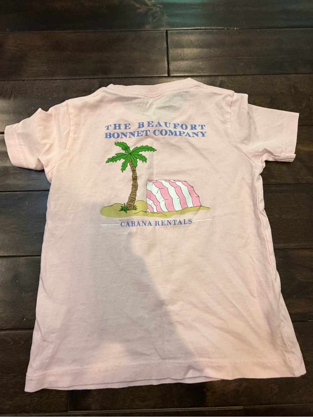 The Beaufort Bonnet Company Light Pink Cabana Rentals Graphic Tee - Kids
